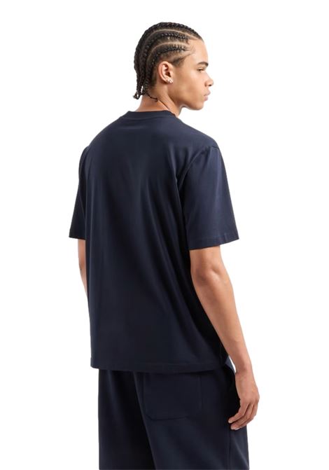 T-SHIRT SLIM FIT CON MONOGRAMMA IN COTONE BIOLOGICO ASV ARMANI EXCHANGE | T-shirt | 6DZTJR ZJ9AZ1510